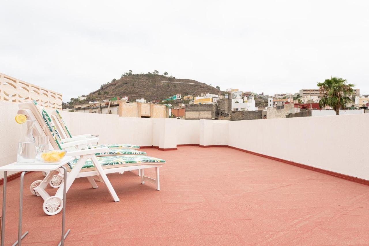 Homeforguest New Duplex With Rooftop Next To Arucas Cathedral Buitenkant foto